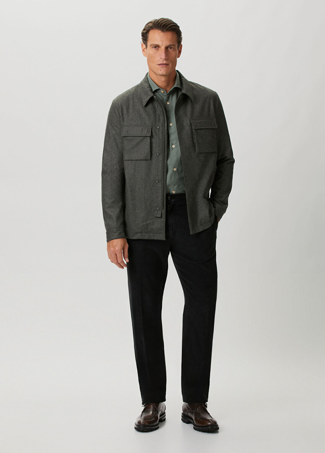 Kiton Siyah Pantolon