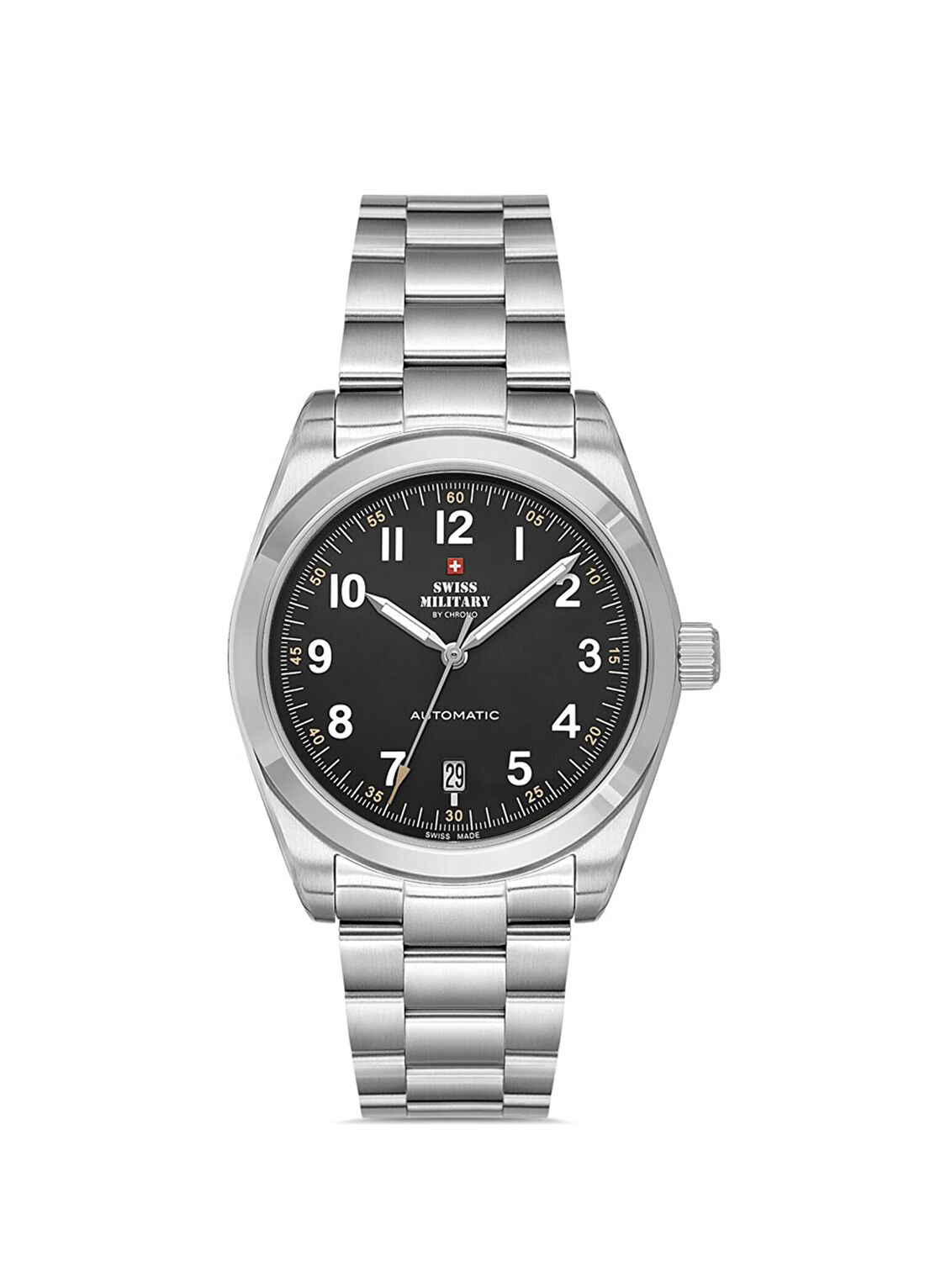 Swiss Military By Chrono SMA34118.01 Gümüş Çelik Erkek Kol Saati