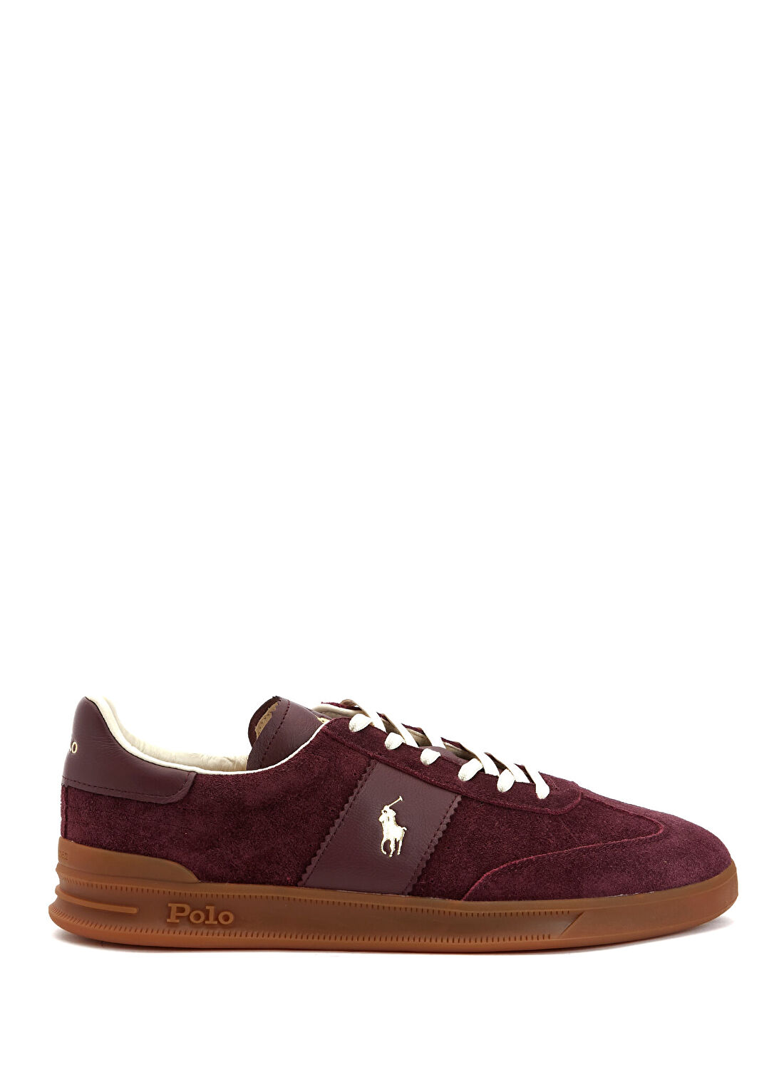 Polo Ralph Lauren Kırmızı Erkek Deri Sneaker