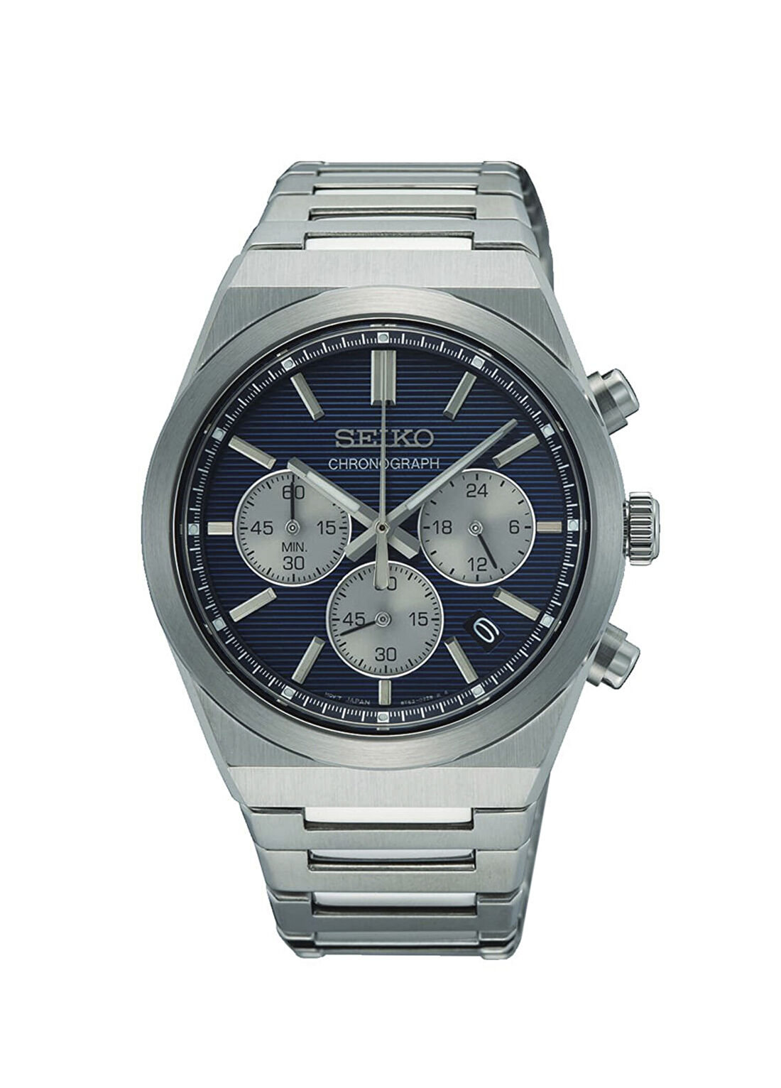 Seiko SEISB453P Metalik Gri Çelik Erkek Kol Saati