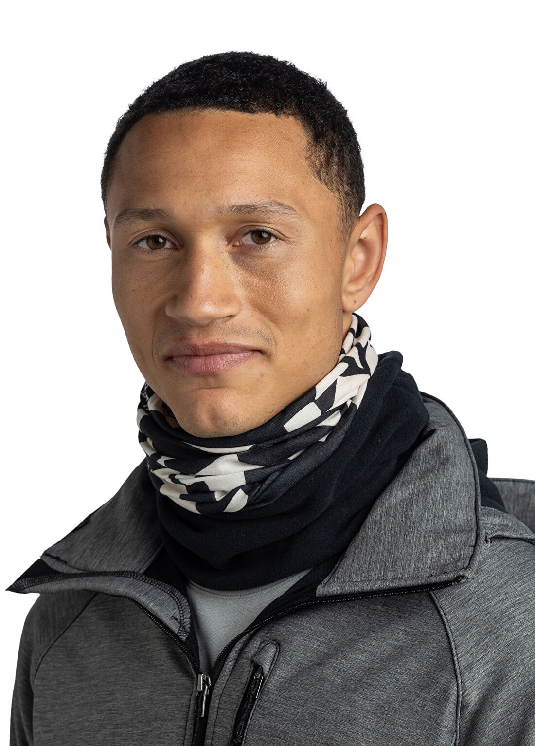 Buff Skar Polar Black Unisex Boyunluk görsel 2