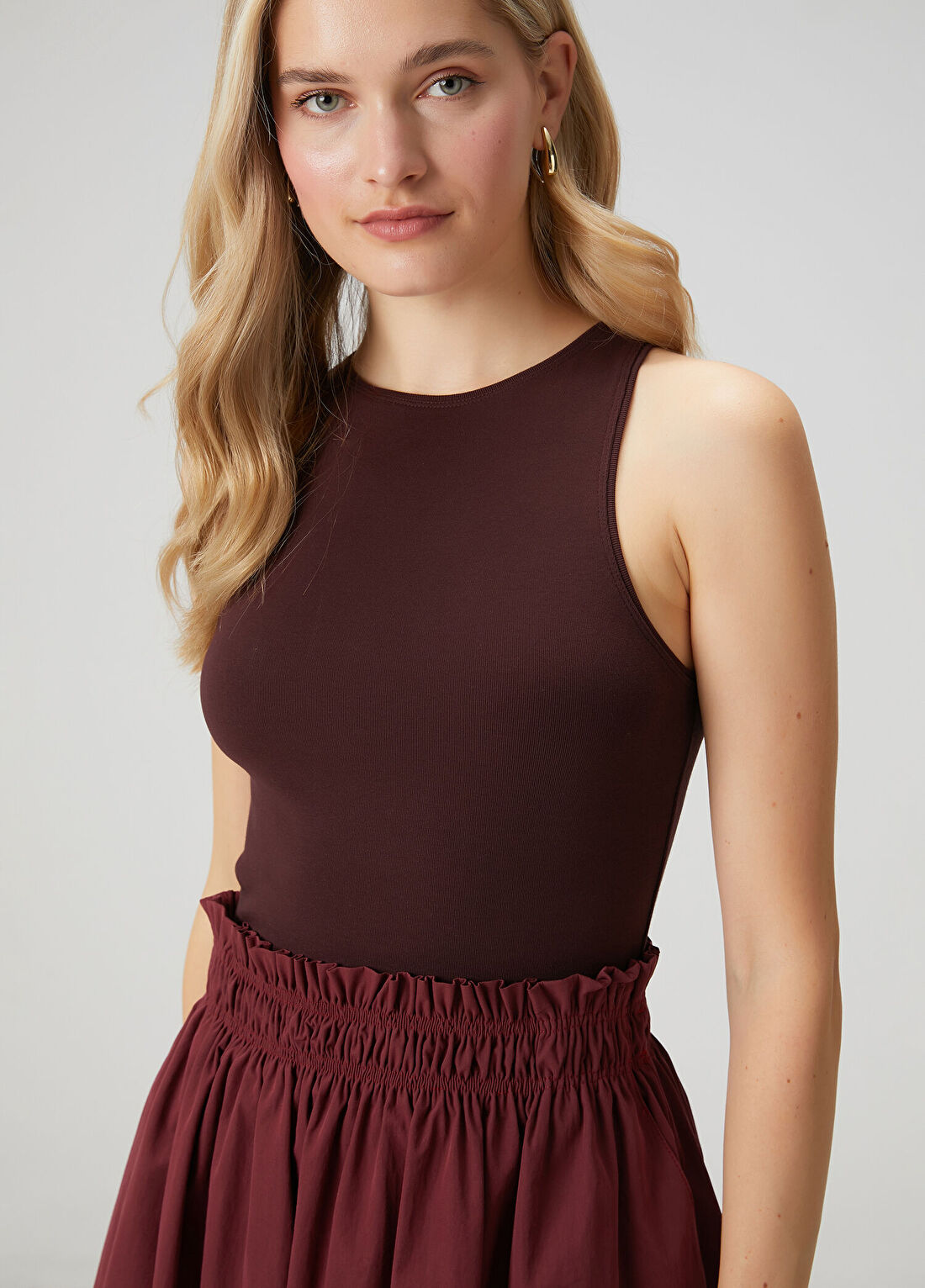 Beymen Club Mürdüm Racerback Basic Atlet görsel 2
