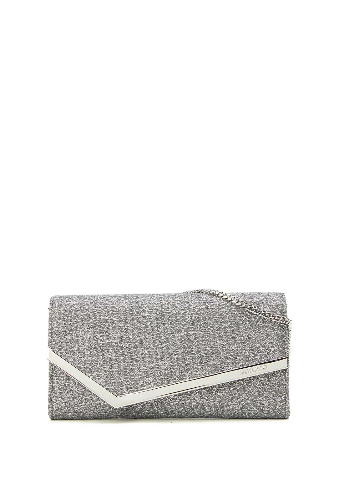 Jimmy Choo Emmie Koyu Gri Kadın Çanta