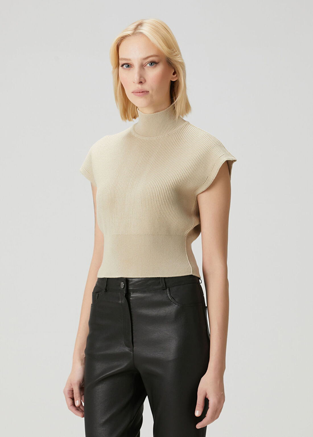 Rick Owens Bej Yün Triko