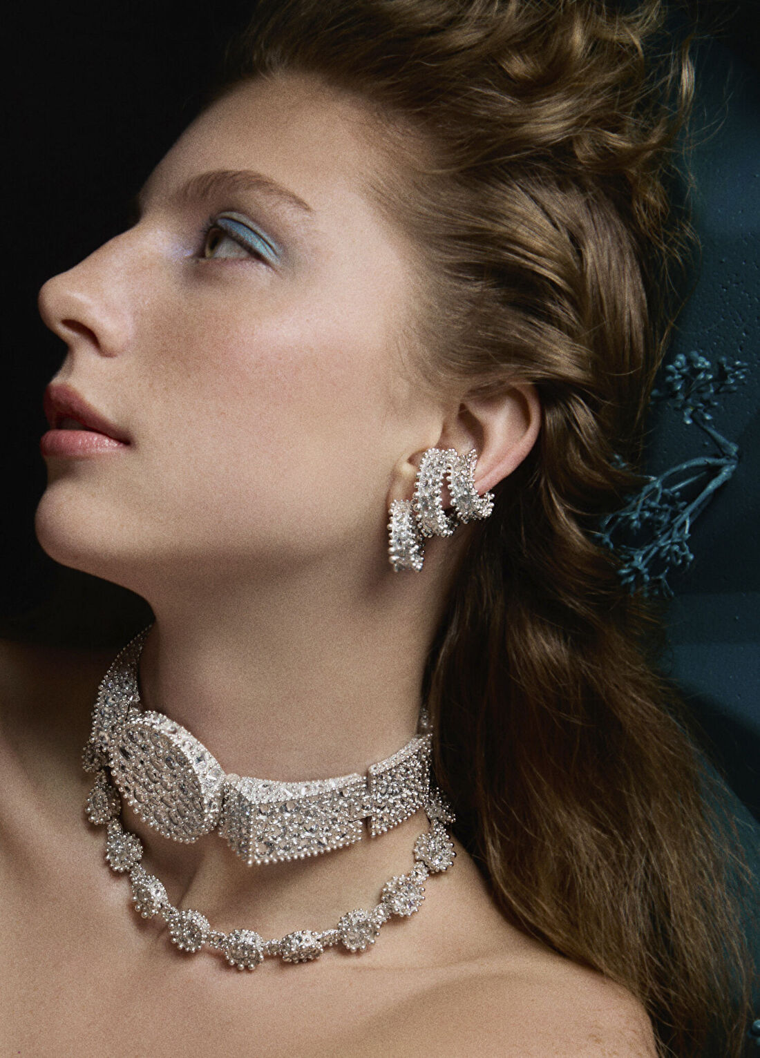 Mea Culpa Royal Ear Cuff Petite Rodyum Kaplama Kadın Kıkırdak Küpe görsel 2