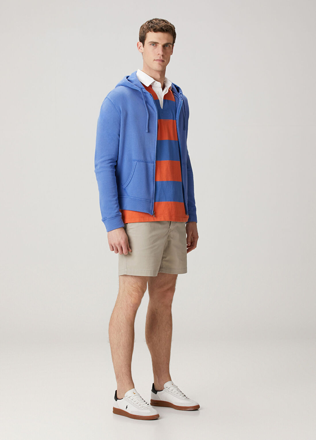 Polo Ralph Lauren Mavi Kapüşonlu Sweatshirt görsel 2