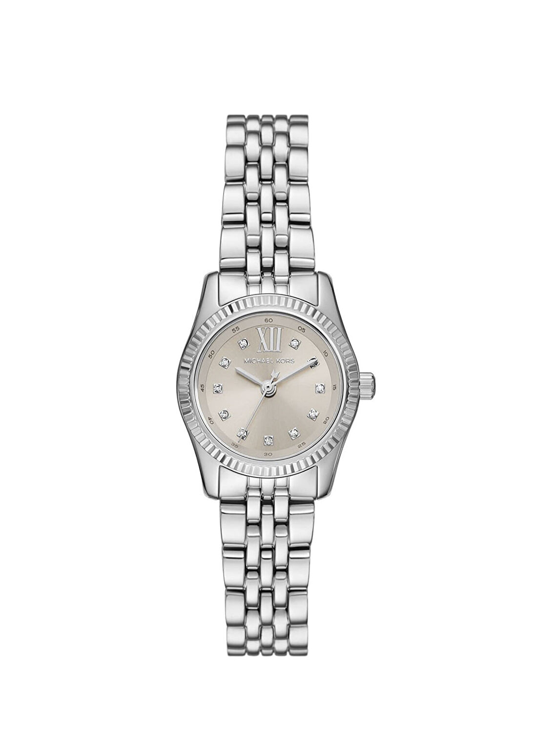 Michael Kors MK4843 Metalik Gri Çelik Kadın Kol Saati