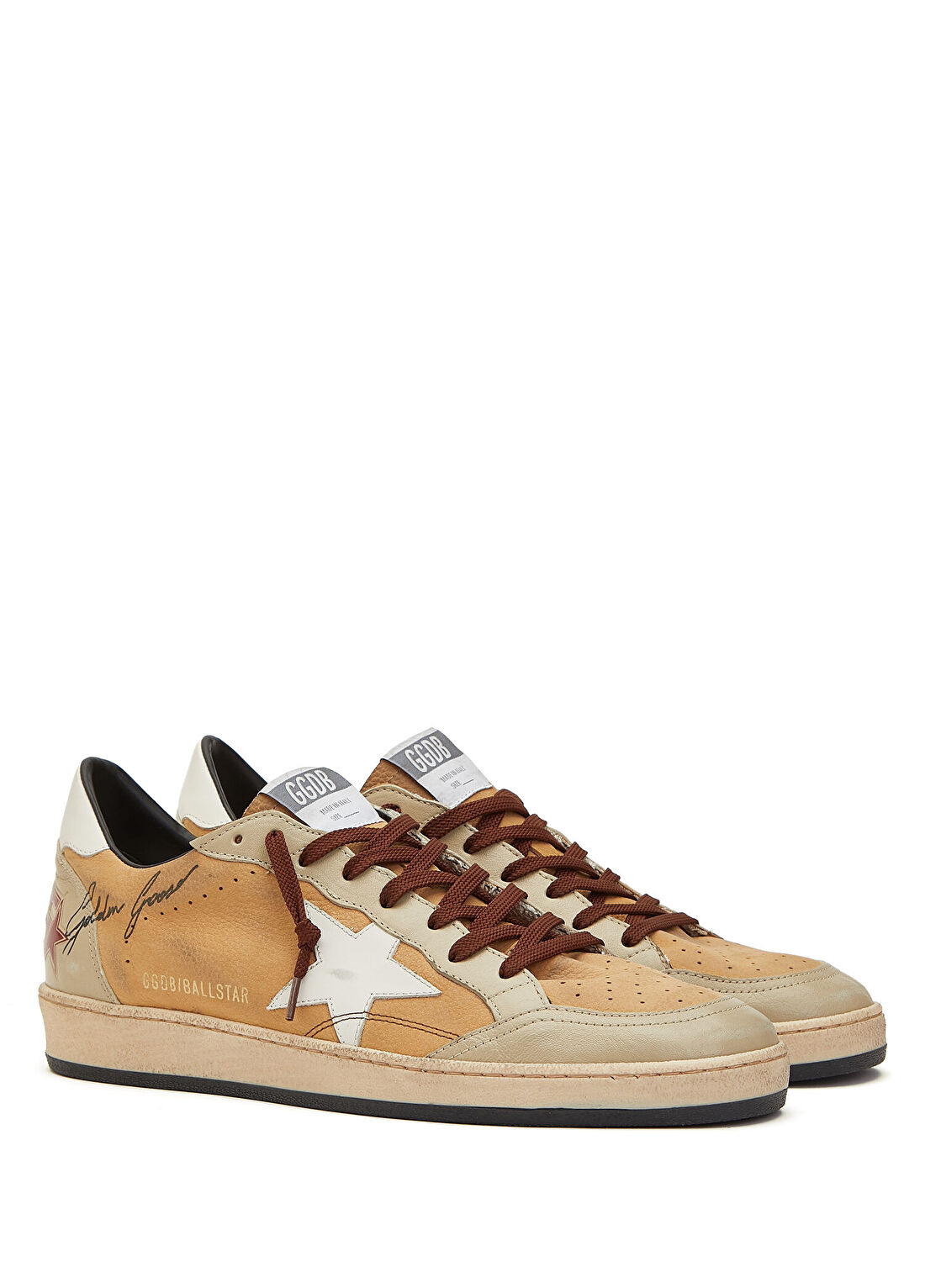 Golden Goose Ball Star Erkek Deri Sneaker görsel 2