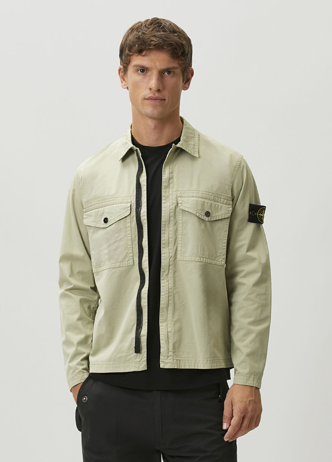 Stone Island Açık Yeşil Dış Gömlek