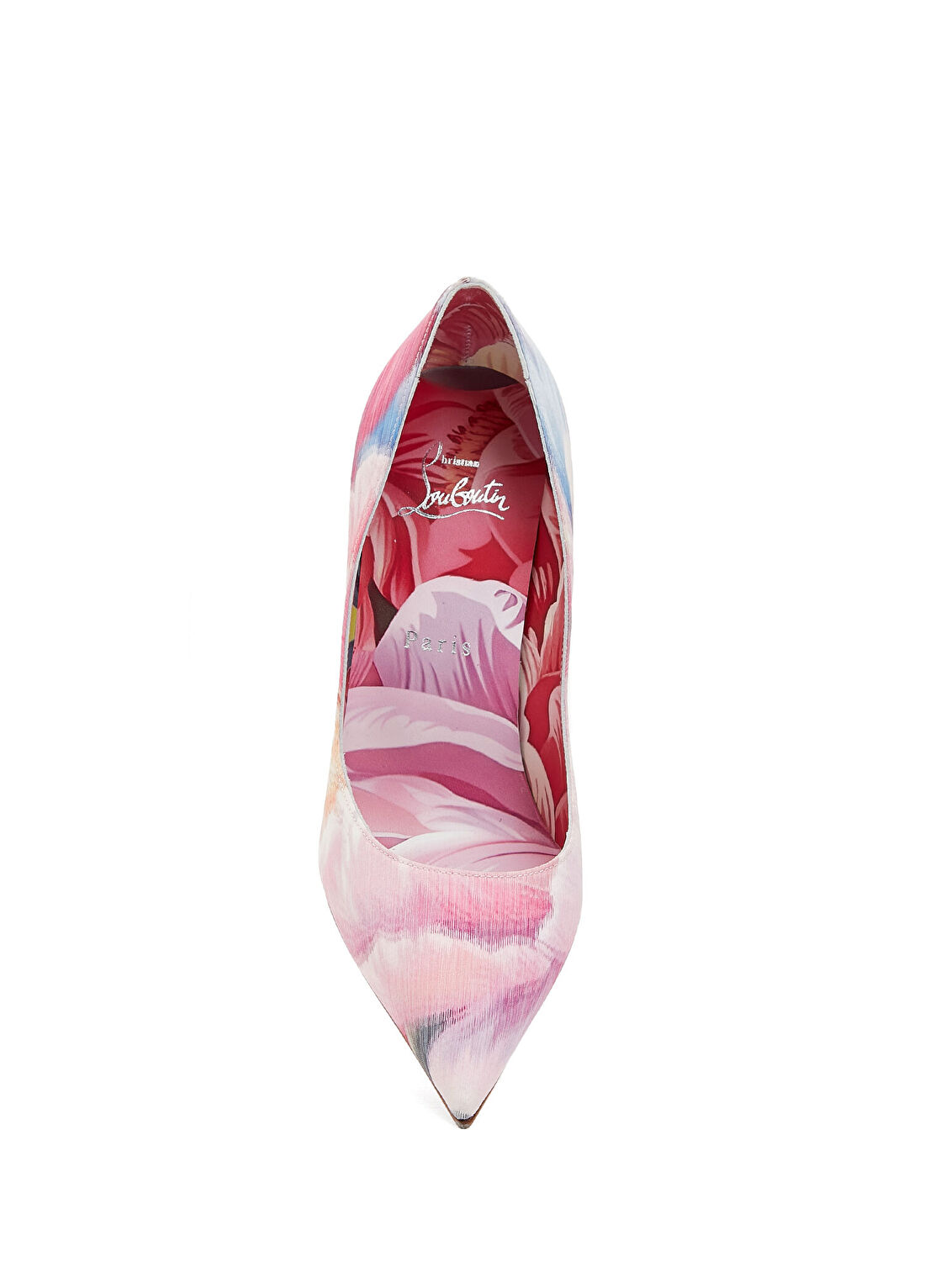 Christian Louboutin Miss Z Çok Renkli Desenli Stiletto görsel 4