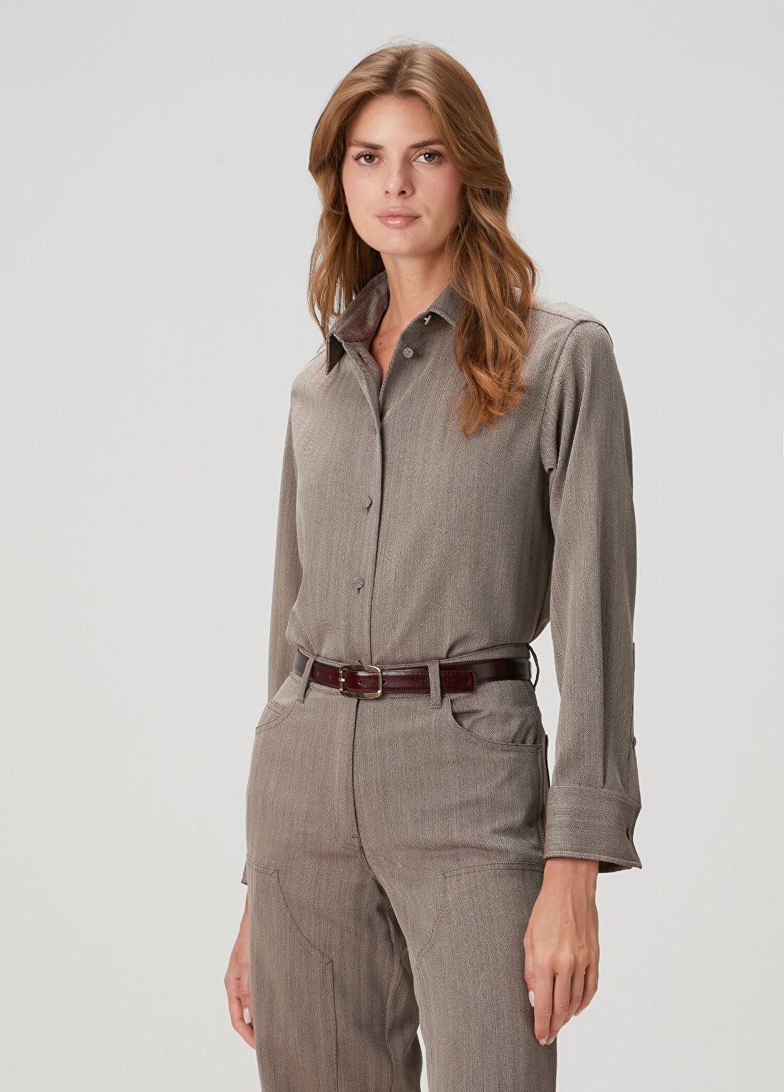 Golden Goose Vizon Yün Gömlek