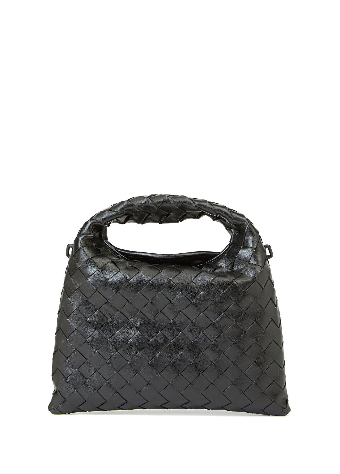 Bottega Veneta Mini Hop Yeşil Kadın Deri Omuz Çantası