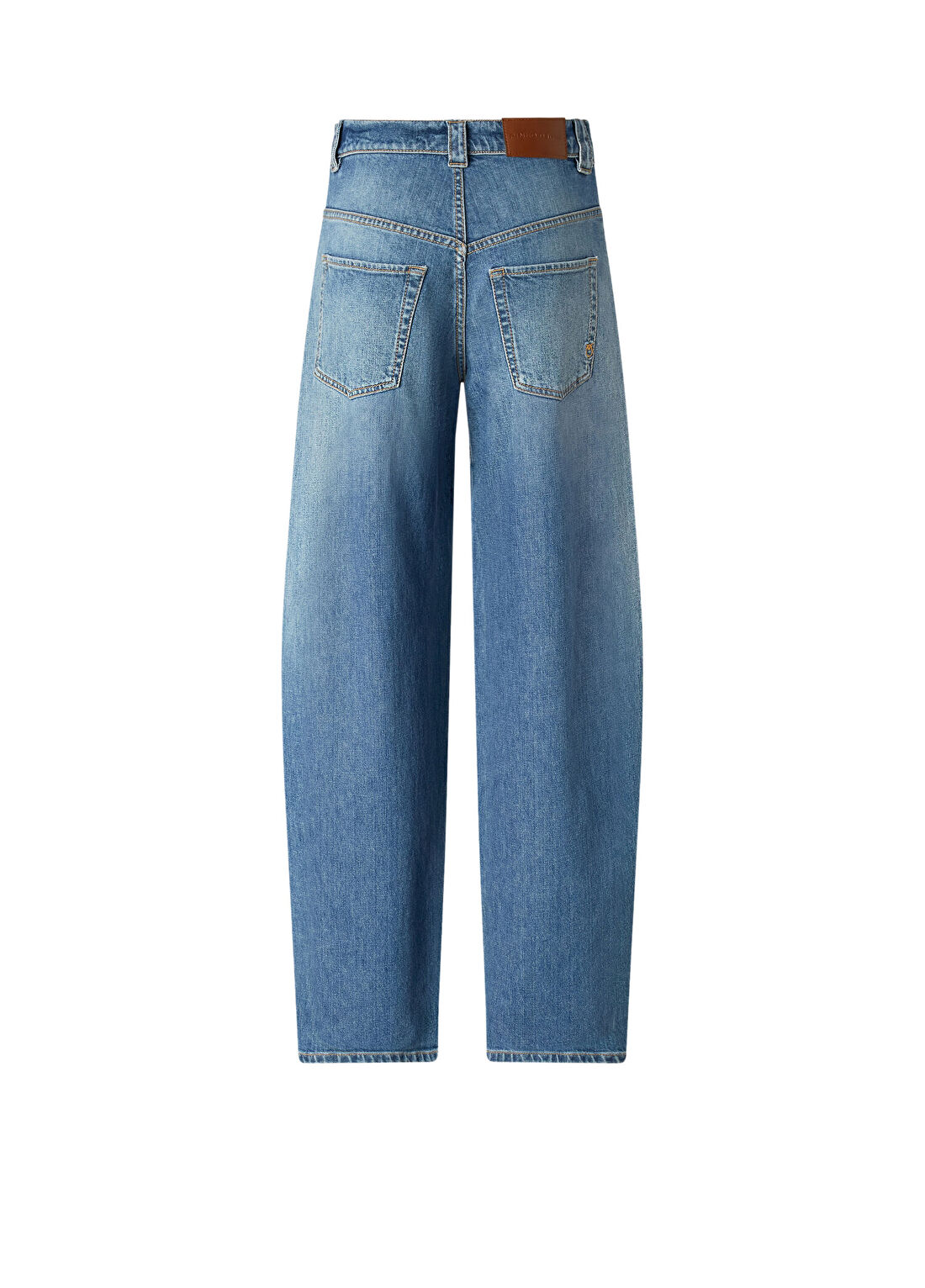 Pinko Eloise Egg Mavi Kadın Jean Pantolon görsel 2