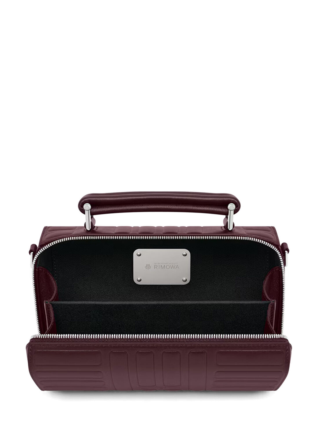 RIMOWA Groove Small Bordo Unisex Deri Çanta görsel 4