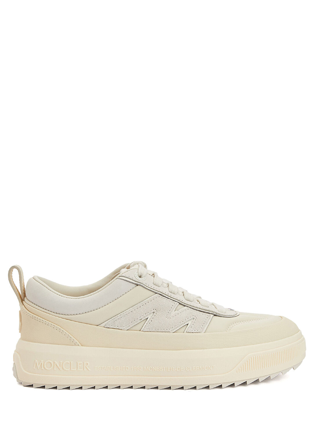 Moncler Açık Bej Kadın Deri Sneaker