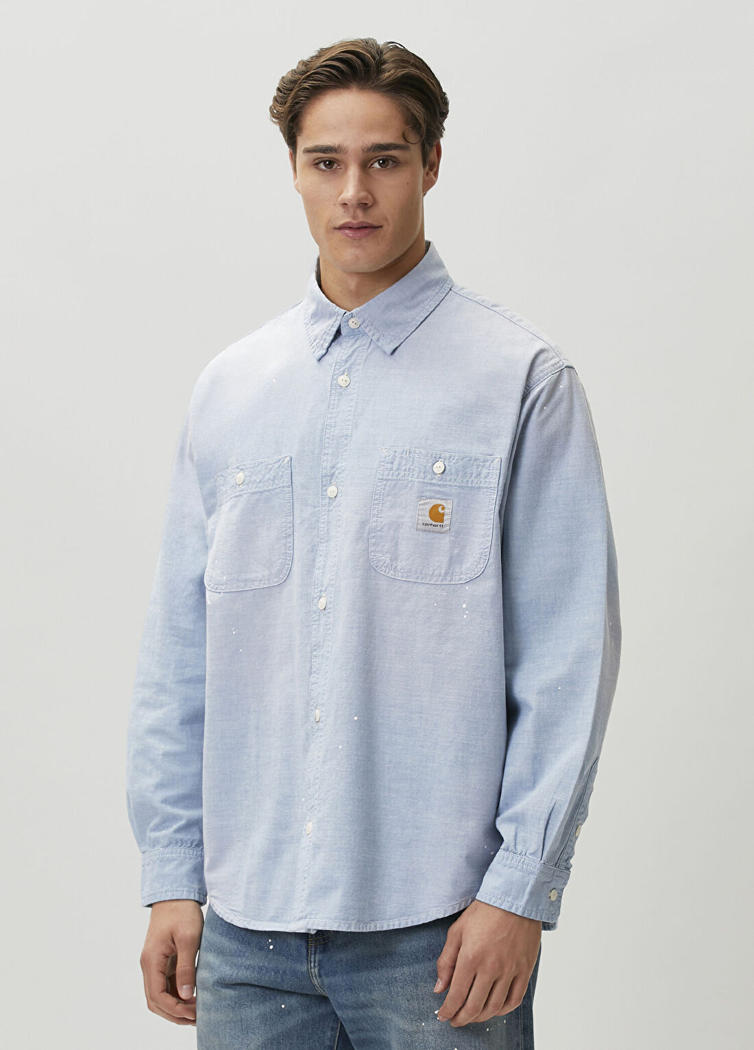 Carhartt WIP Painter Mavi Gömlek görsel 3