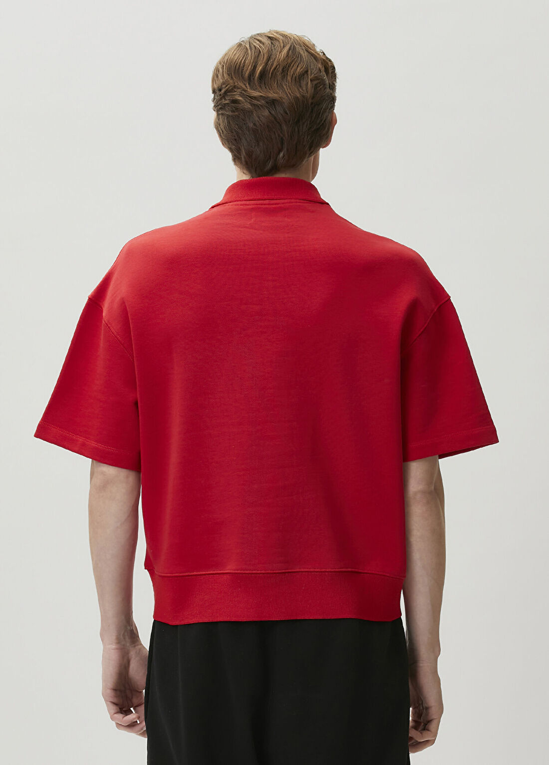 Knt Kırmızı Polo Yaka T-shirt görsel 4