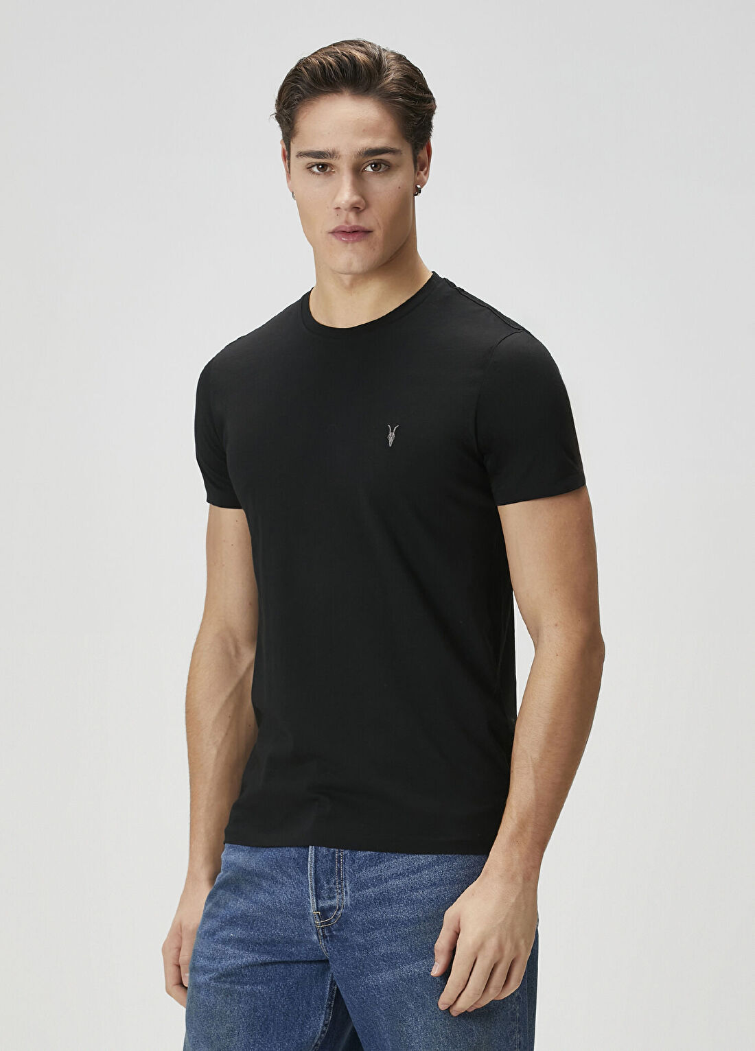 AllSaints Tonic Siyah T-shirt görsel 3