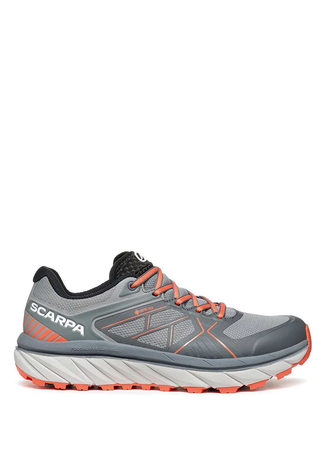 Scarpa Spin Infinity WMN Gore-Tex Gray Coral Red Kadın Koşu Ayakkabısı