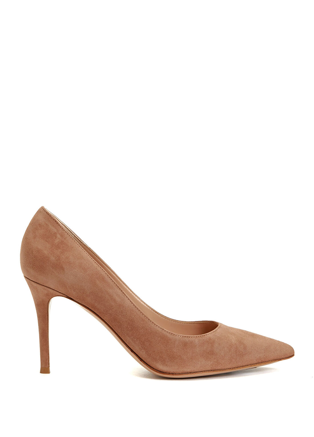 Gianvito Rossi Pudra Süet Stiletto