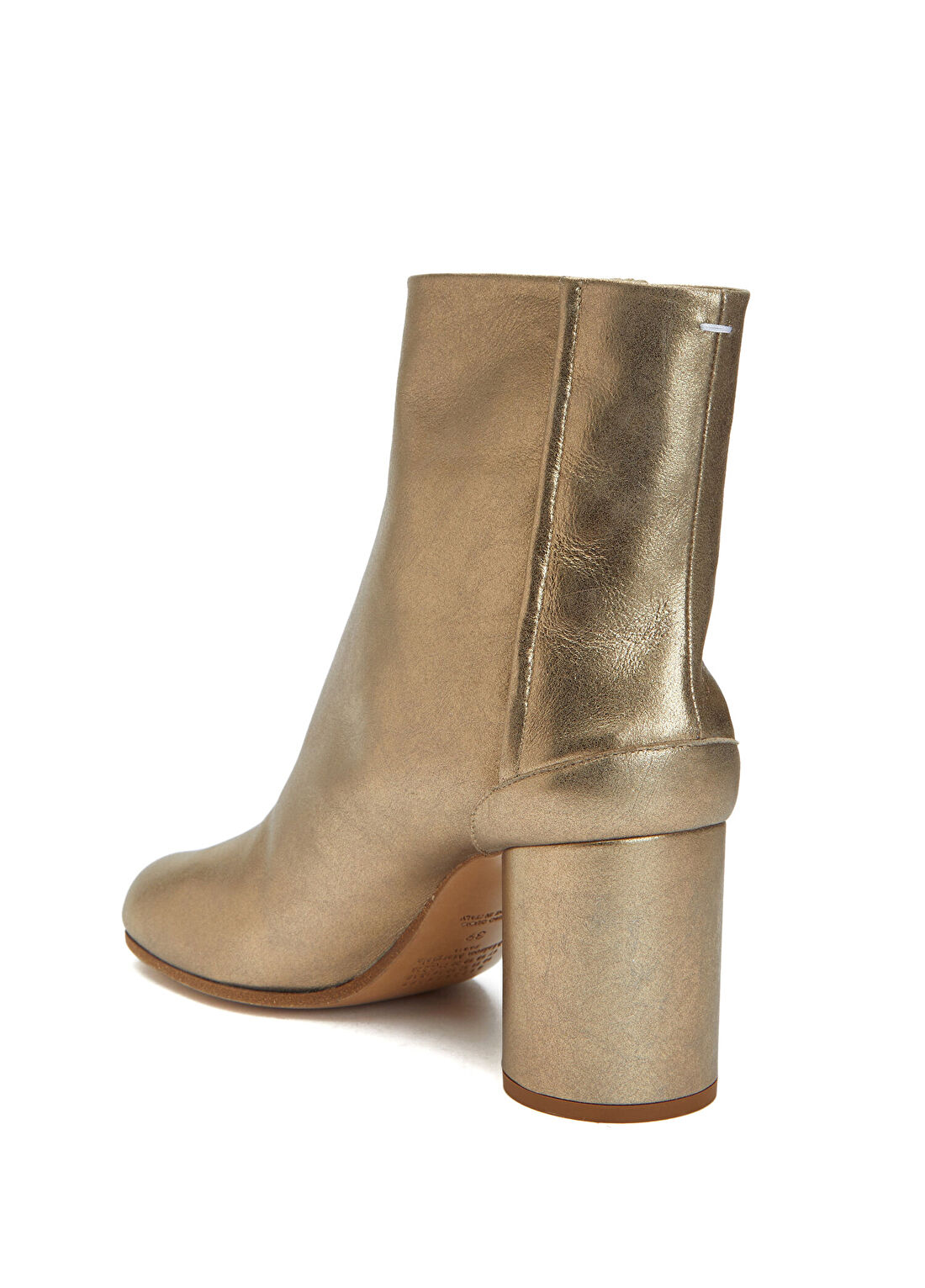 Maison Margiela Tabi Gold Kadın Deri Bot görsel 3