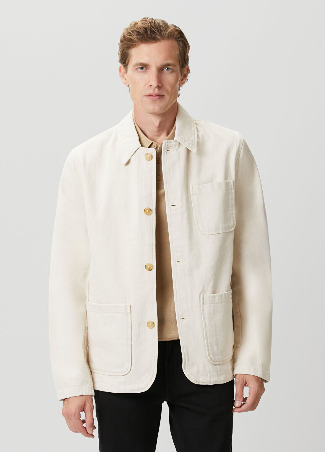 Michael Kors Ekru Denim Ceket