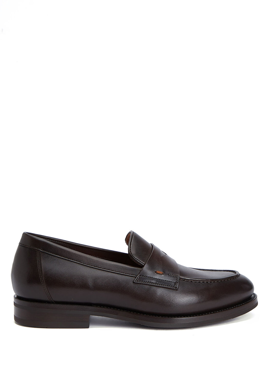 Santoni Colin Kahverengi Erkek Deri Loafer