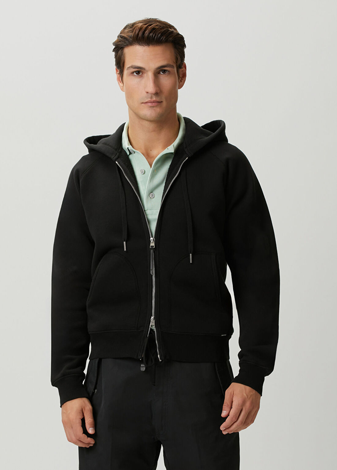 Tom Ford Siyah Kapüşonlu Sweatshirt