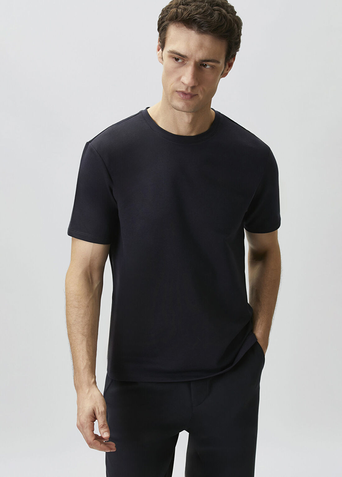 Network N-Tech Lacivert Basic T-shirt görsel 2