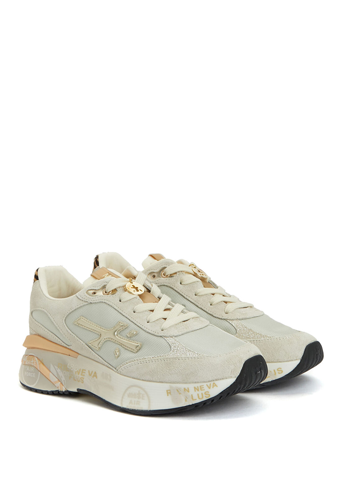 Premiata Moerund Ekru Kadın Sneaker görsel 2