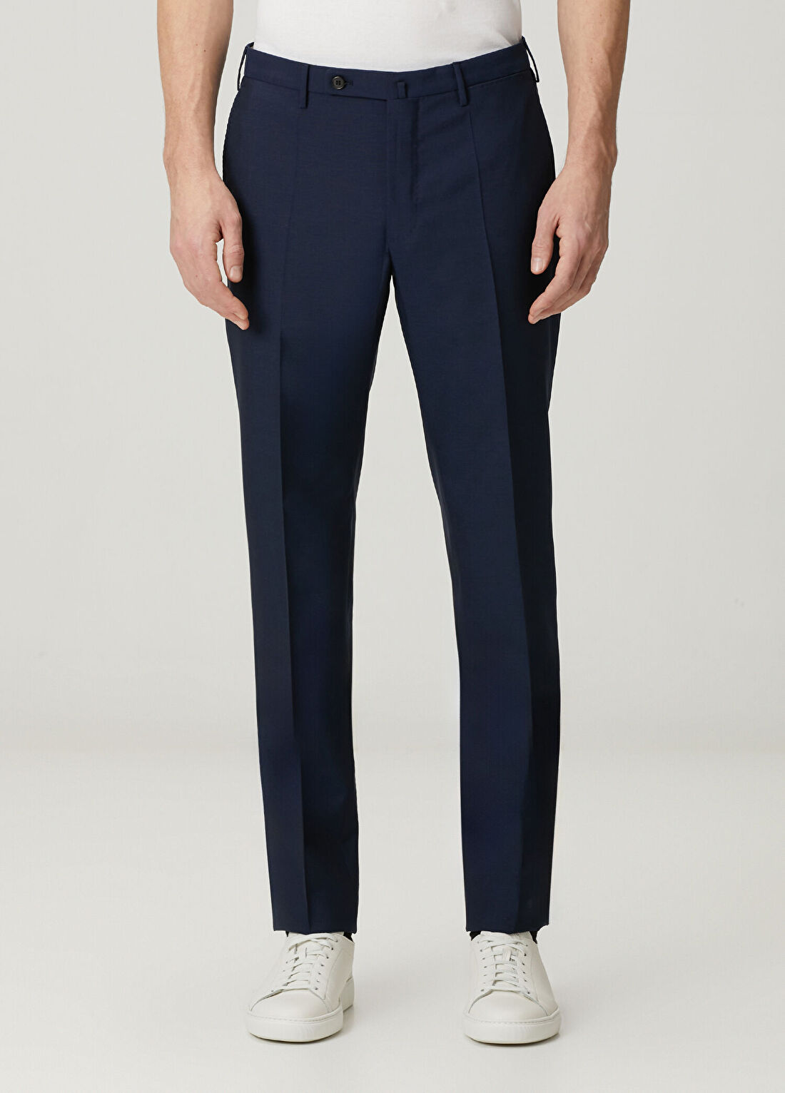 Slowear Lacivert Yün Pantolon görsel 2