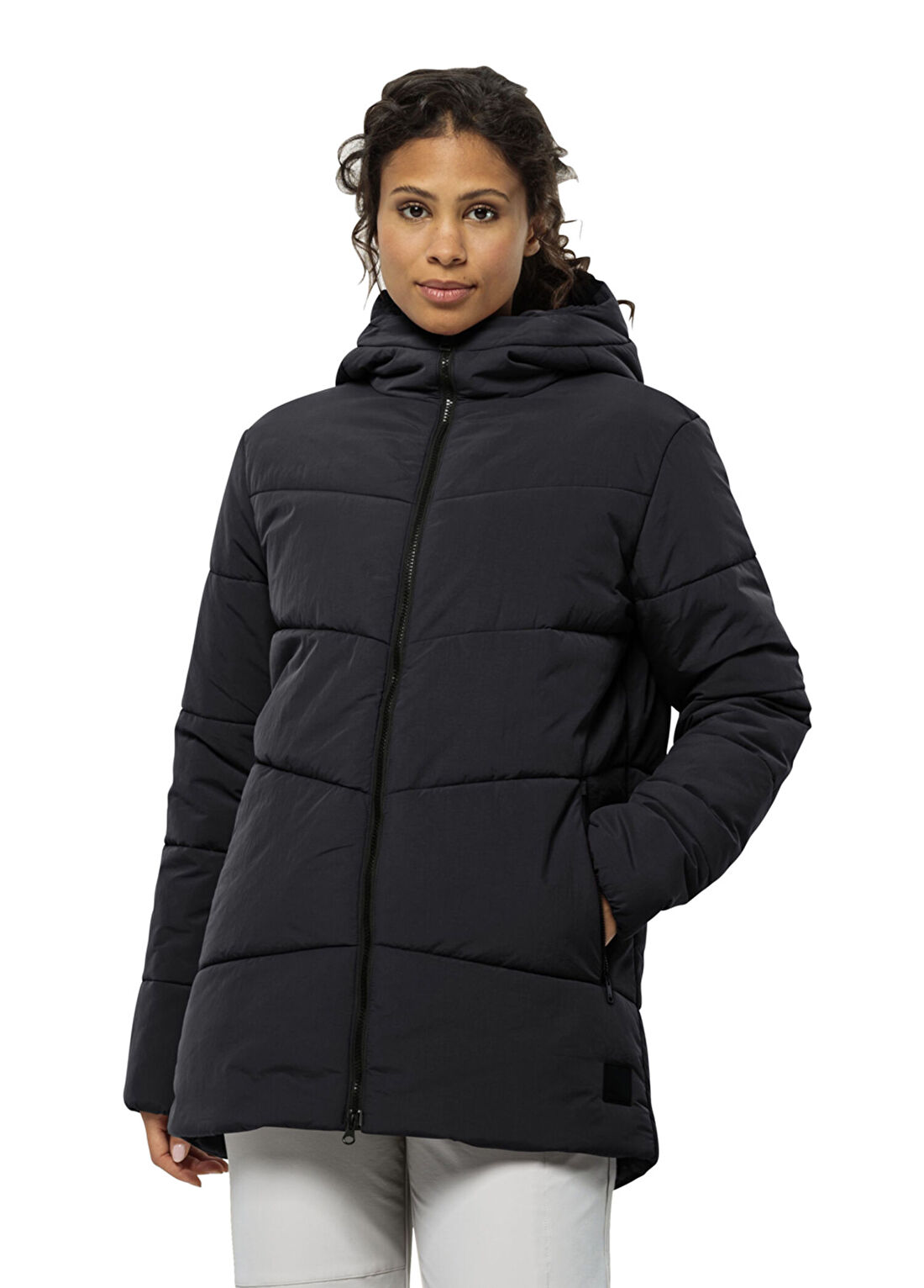 Jack Wolfskin Karolinger Long Kadın Mont görsel 2