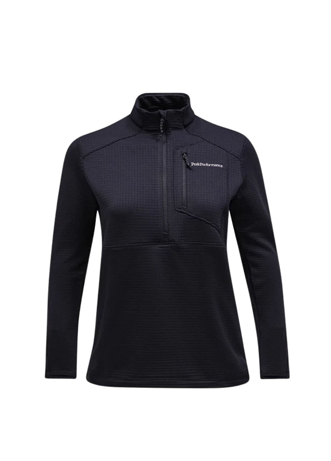 Peak Performance Trail Polartec Half Zip Fleece Siyah Kadın Spor Sweatshirt
