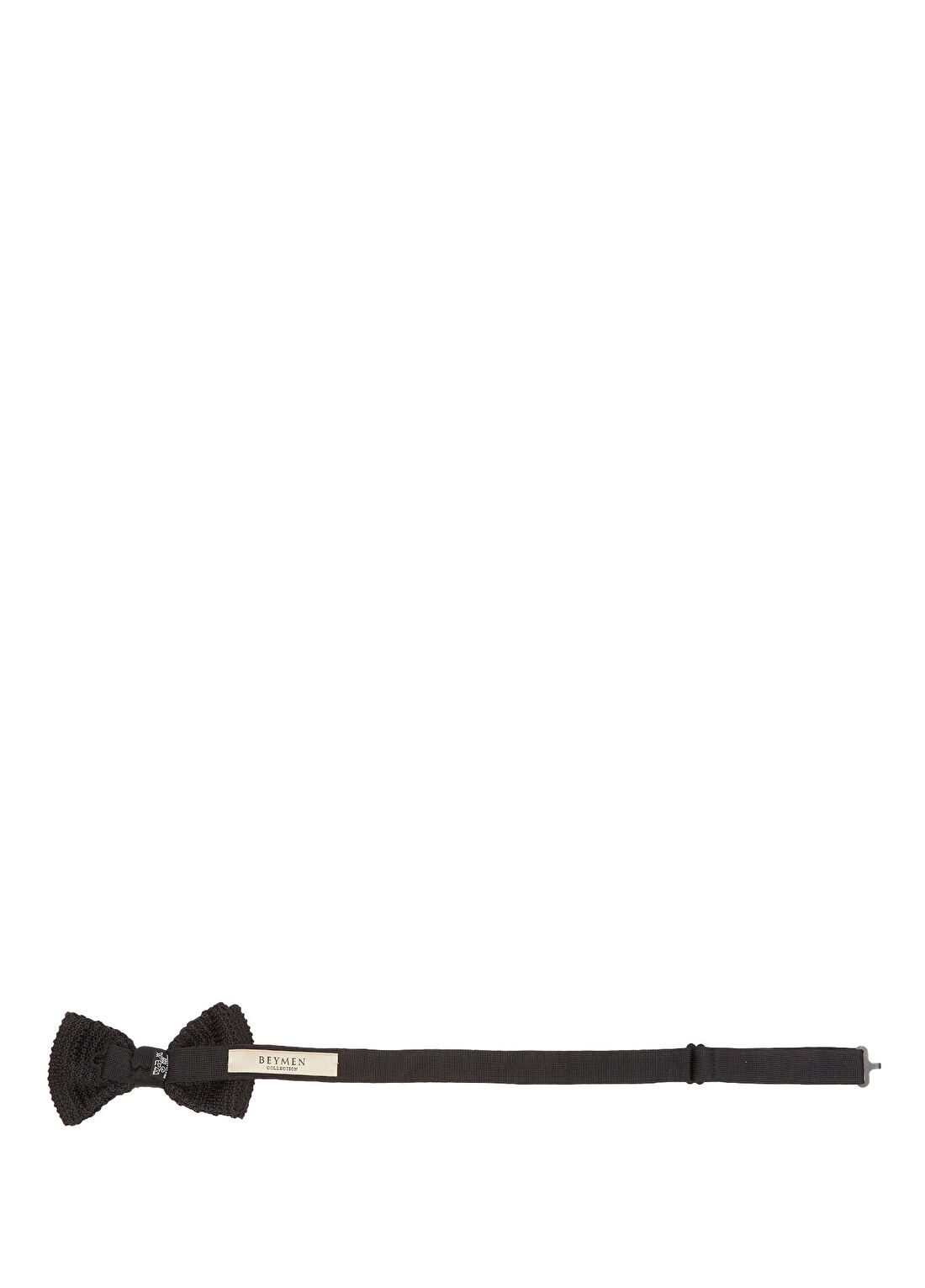 Beymen Collection Siyah Örgü Papyon görsel 3