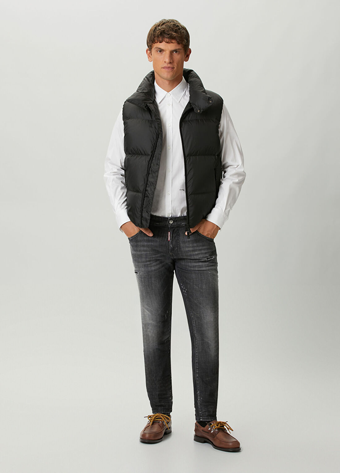Dsquared2 Black Bull Koyu Gri Jean Pantolon