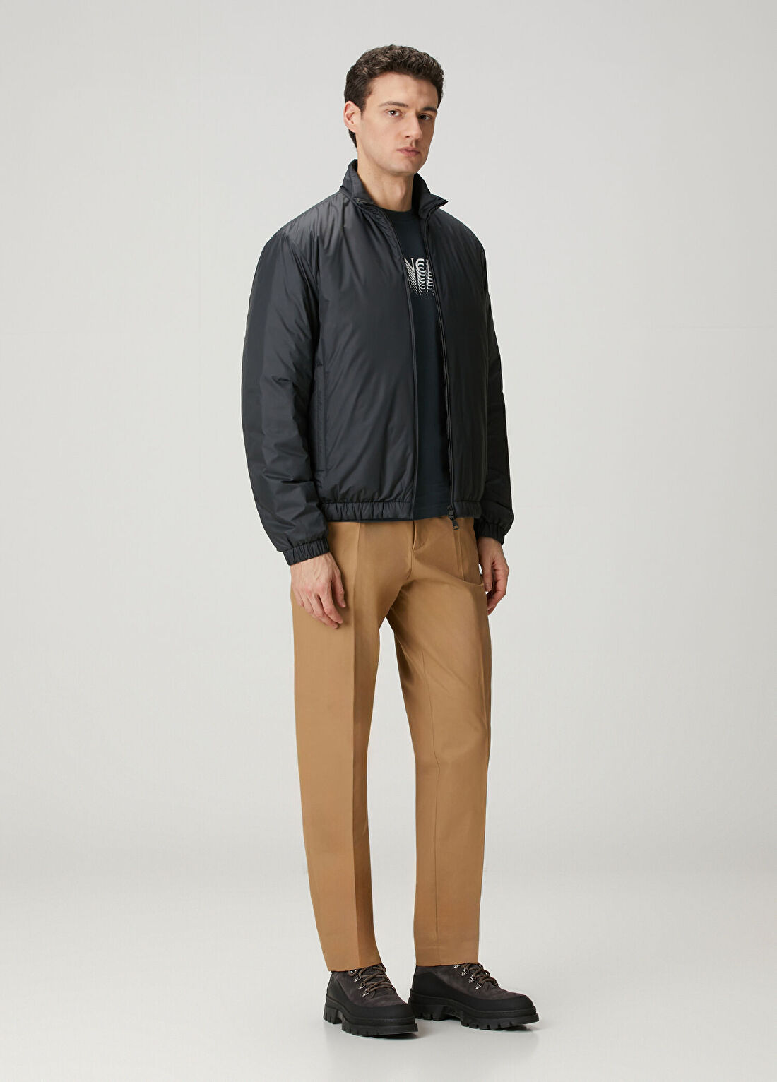 Moncler Siyah Puff Mont görsel 2