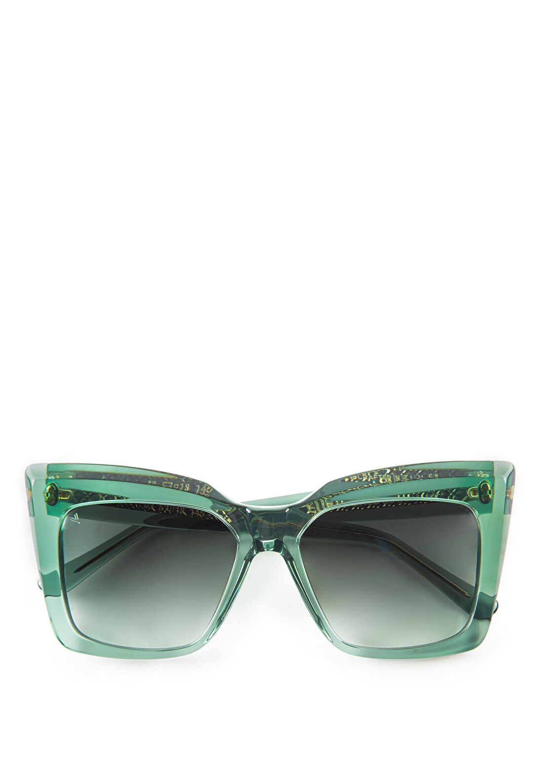 Viveur Eyewear Roma Heritage Collection Su Yeşili Asetat Kadın Güneş Gözlüğü