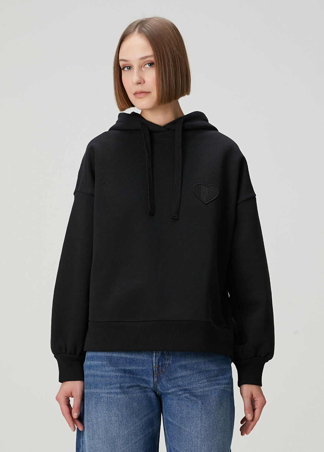 AllSaints Lovers Eli Siyah Sweatshirt