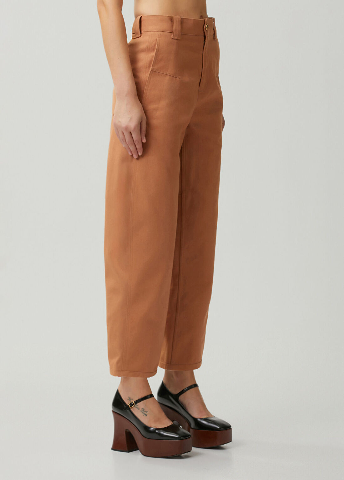 Chloe Turuncu Pantolon görsel 3