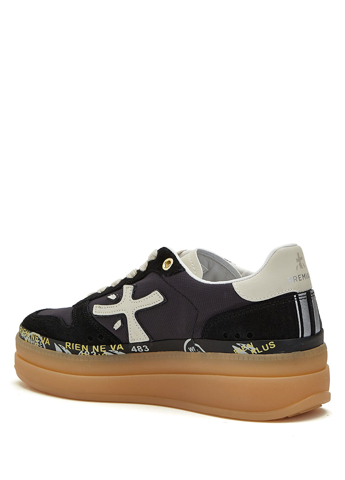 Premiata Micol Siyah Kadın Sneaker görsel 3