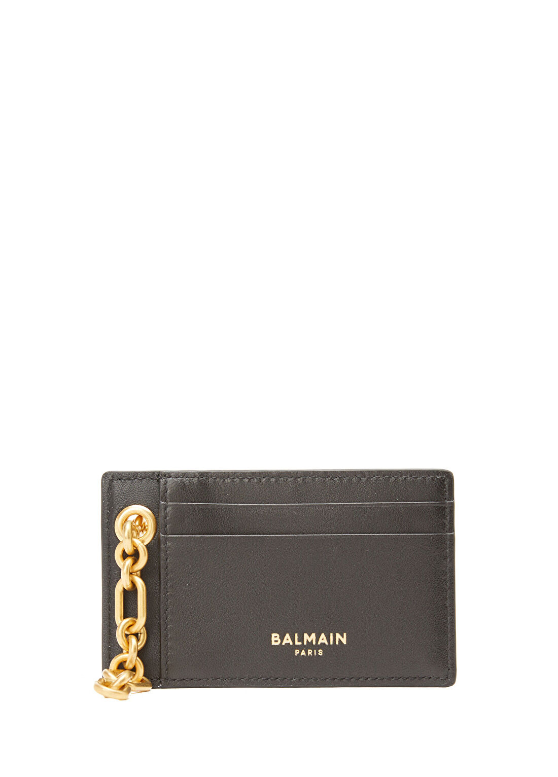 Balmain Siyah Beyaz Logo Desenli Kadın Kartlık