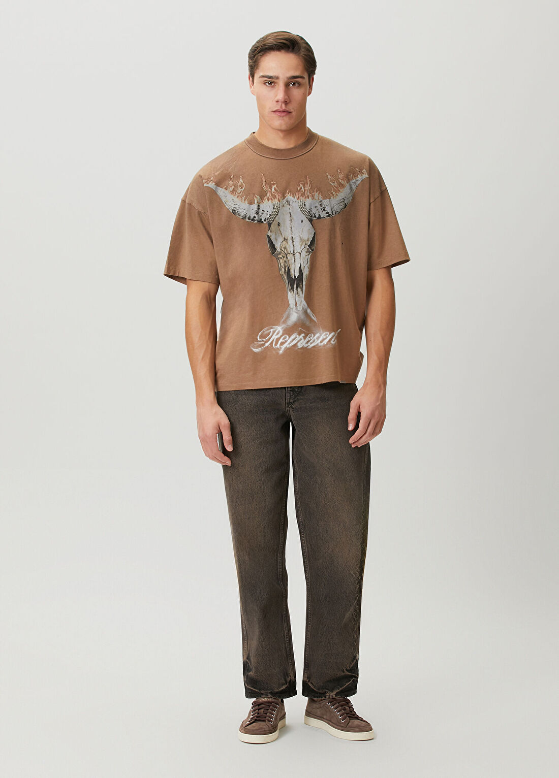 Represent Kahverengi Jean Pantolon
