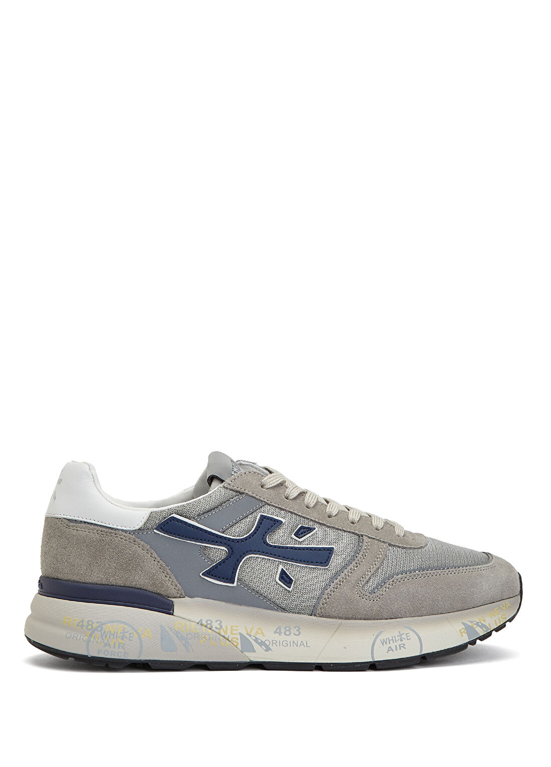 Premiata Mick Gri Mavi Erkek Sneaker