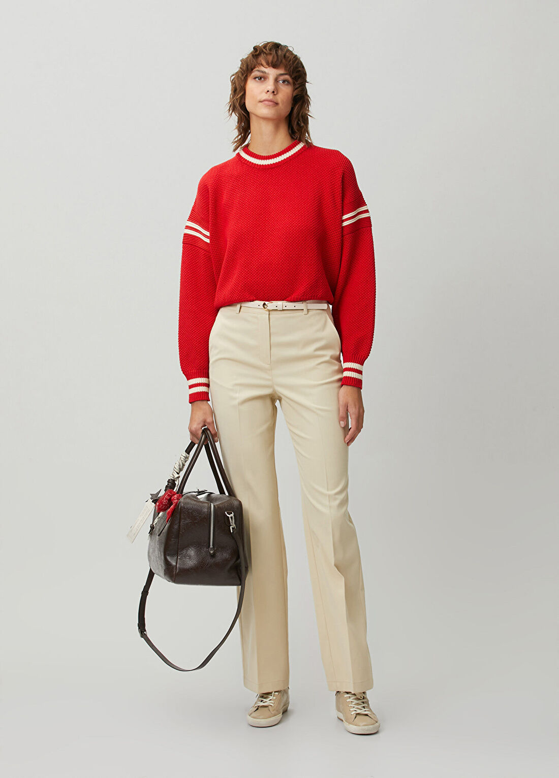 Golden Goose Kırmızı Triko görsel 2