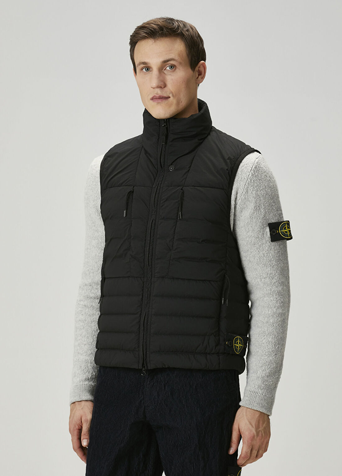 Stone Island Siyah Puff Yelek görsel 3