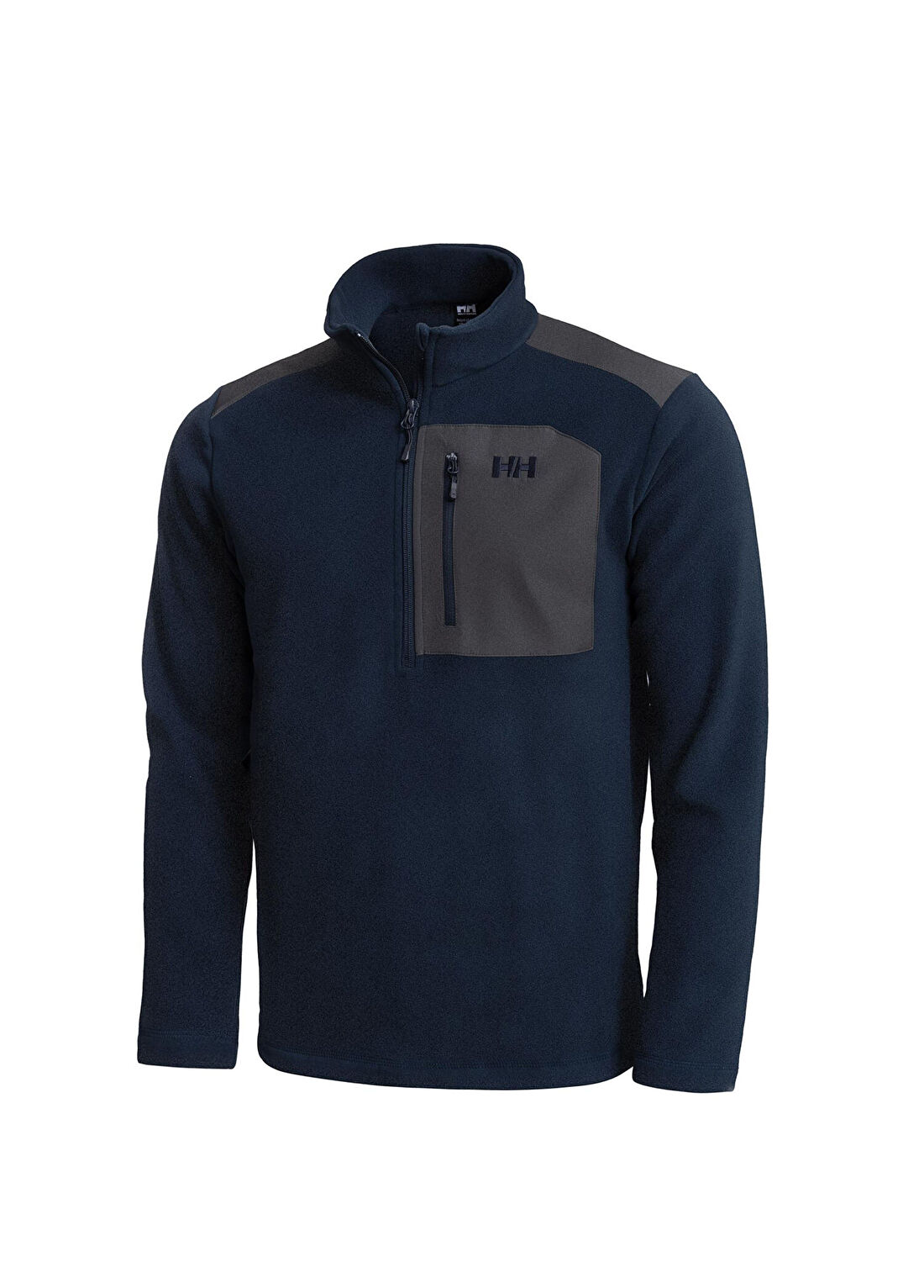 Helly Hansen Block Navy Yarım Fermuarlı Erkek Polar
