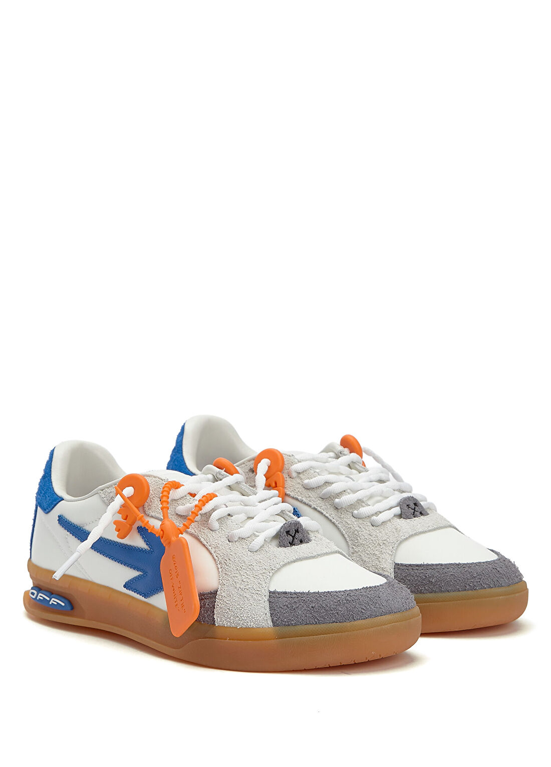 Off-White End Of Play Mavi Beyaz Erkek Sneaker görsel 2