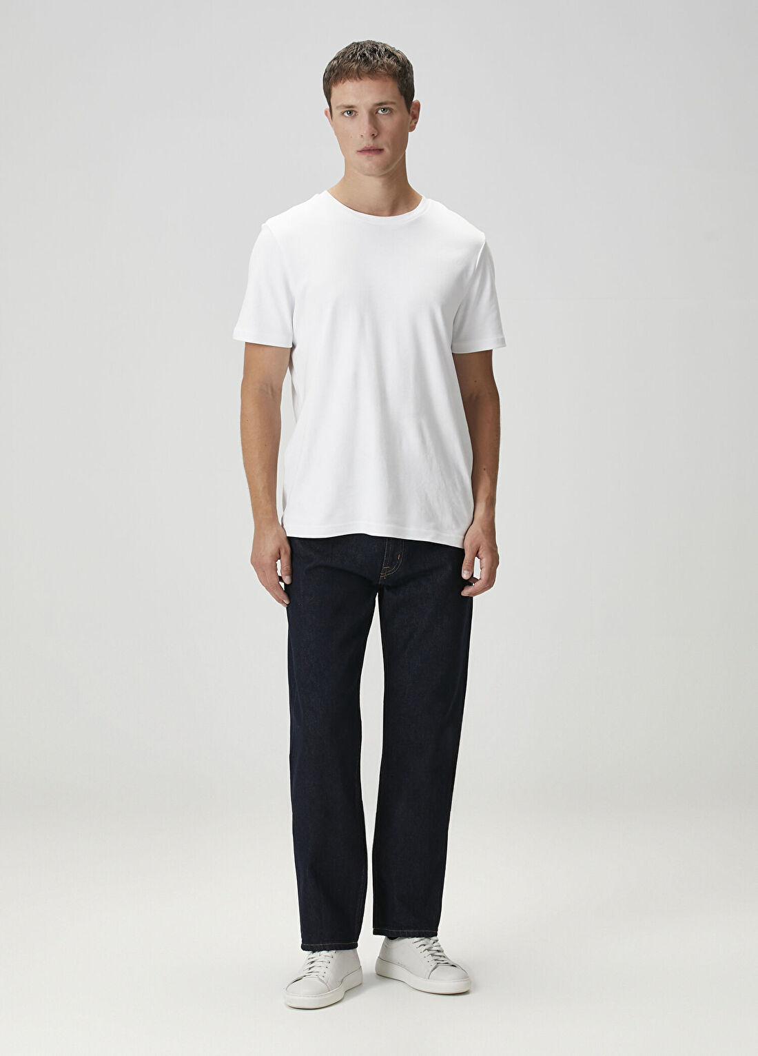7 For All Mankind Koyu Lacivert Jean Pantolon