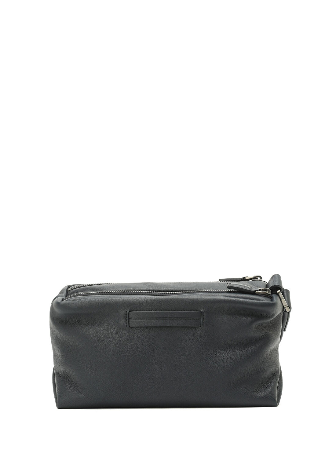 Zegna Secondskin Small Lacivert Erkek Deri El Portföyü görsel 3