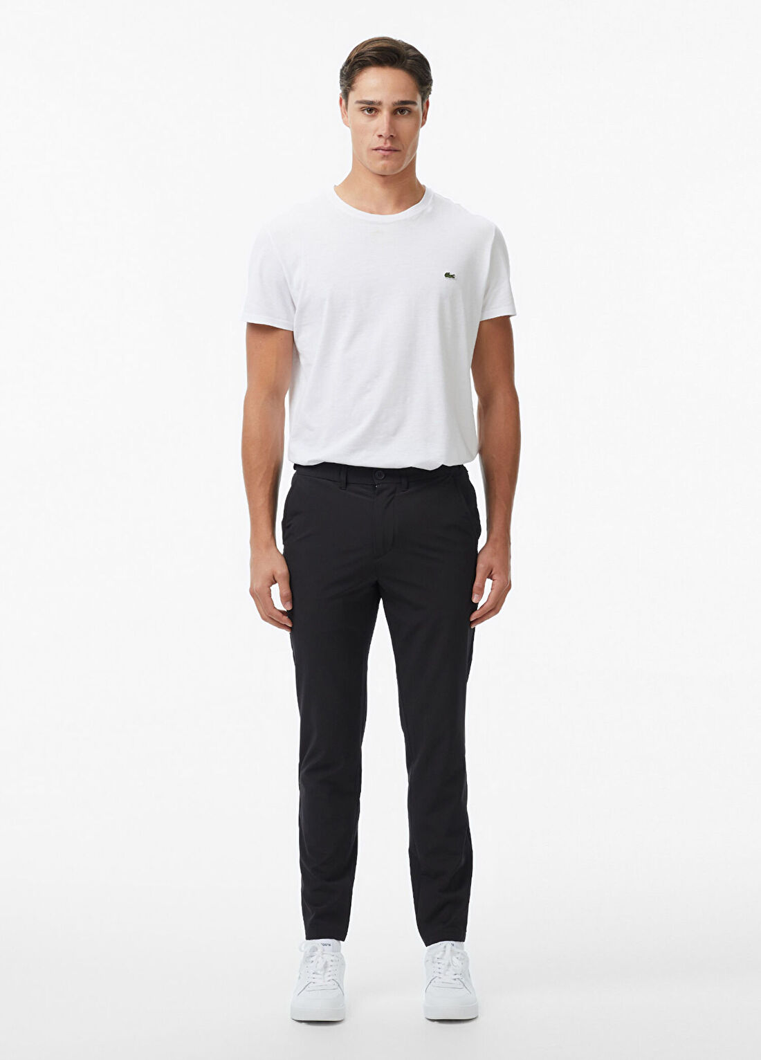 Lacoste Siyah Slim Fit Erkek Chino Pantolon